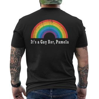 Its A Gay Bar Pamela Viral Meme Minnesota Gay Pride Quote Mens Back Print T-shirt | Mazezy