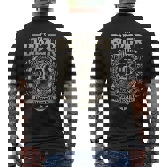 It's An Badger Thing You Wouldn't Understand Name Vintage Men's T-shirt Back Print | Seseable UK