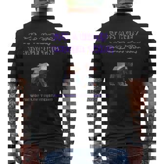 Its A Honey Badger Thing You Wouldnt Understand Men's T-shirt Back Print | Seseable UK