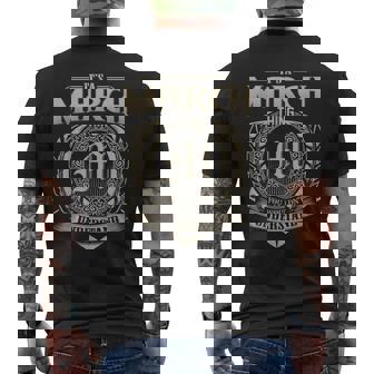It's A March Thing You Wouldn't Understand Name Vintage Men's T-shirt Back Print - Seseable