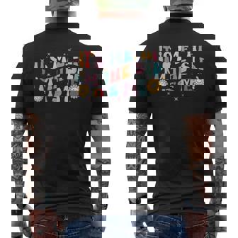 Its Me Hi I’M The Slp Speech Language Pathologist Retro Mens Back Print T-shirt - Monsterry