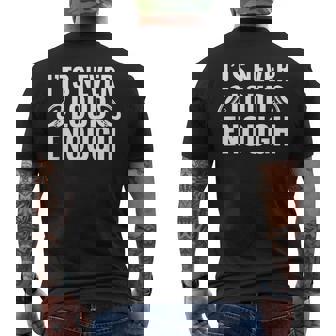 Its Never Loud Enough Technician Car Audio Mens Back Print T-shirt | Mazezy