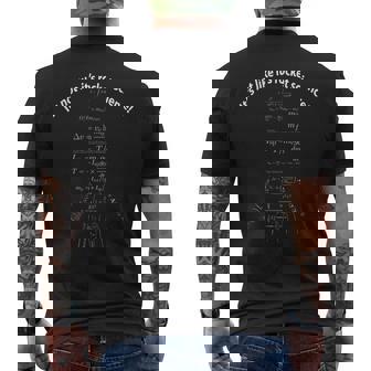 Its Not Like Its Rocket Science Mens Back Print T-shirt - Thegiftio