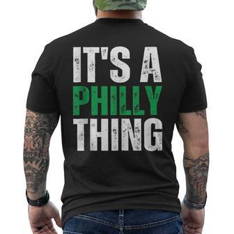 It's A Philly Thing Philadelphia Fan Pride Love Men's T-shirt Back Print - Monsterry