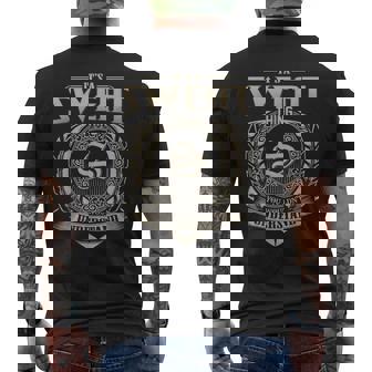 It's A Sweat Thing You Wouldn't Understand Name Vintage Men's T-shirt Back Print - Seseable