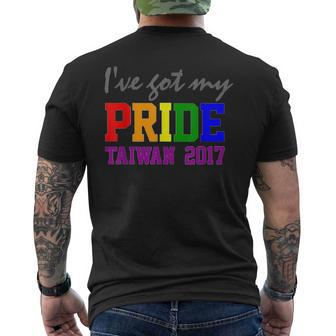 Ive Got My Pride In Honor Of Taiwan Gay Marriage Mens Back Print T-shirt | Mazezy DE
