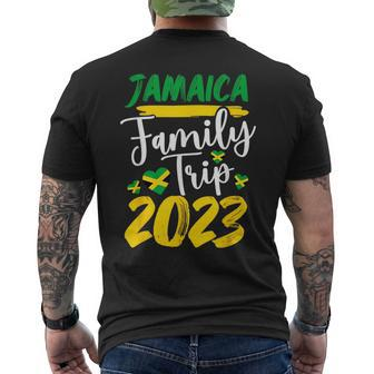 Jamaica Family Trip 2023 Vacation Jamaica Travel Family Mens Back Print T-shirt - Seseable
