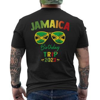 Jamaica Vacation Trip 2023 Matching Outfit Mens Back Print T-shirt - Monsterry