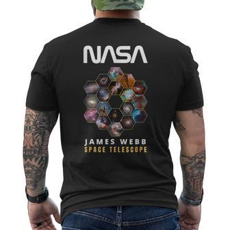 James Webb Space Telescope The Jwst Exploration Men's Back Print T-shirt | Mazezy