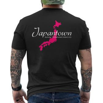 Japanese Pride - Japantown San Francisco Souvenir Mens Back Print T-shirt | Mazezy