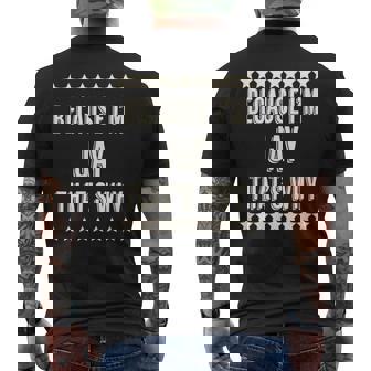 Because Im Jay Thats Why Name Men's Back Print T-shirt | Mazezy
