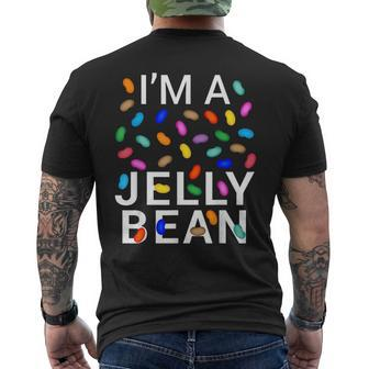 Im Jelly Bean Halloween Candy Costume Men's T-shirt Back Print - Thegiftio UK