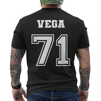 Jersey Style 1971 71 Vega Vintage Drag Racing Car Racing Funny Gifts Mens Back Print T-shirt | Mazezy