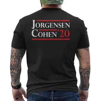 Jo Jorgensen Cohen Libertarian Candidate For President Men's T-shirt Back Print | Mazezy UK