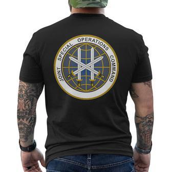 Joint Special Operations Command Jsoc Military Men's T-shirt Back Print | Mazezy