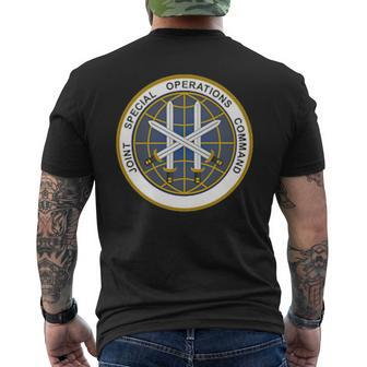 Joint Special Operations Command Jsoc Military Veteran Men's T-shirt Back Print | Mazezy