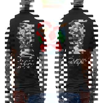Josephson Name Gift Santa Josephson Mens Back Print T-shirt | Seseable CA