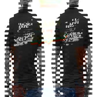 Jukskei Is My Superpower Jukskei Vintage Men's T-shirt Back Print | Mazezy