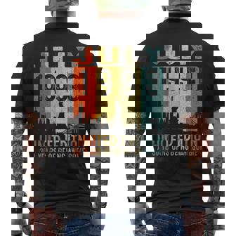 July 1993 Limited Edition 30 Years Of Being Awesome Mens Back Print T-shirt | Mazezy