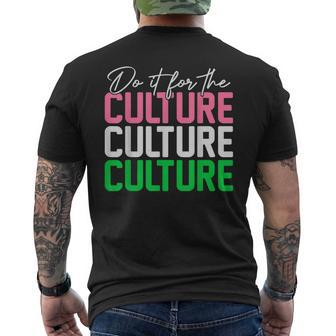 Junenth Aka Do It For The Culture Mens Back Print T-shirt | Mazezy