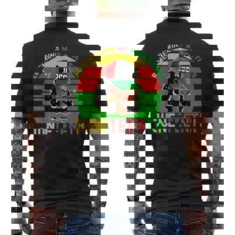 Junenth  Remembering My Ancestors Black Freedom  Mens Back Print T-shirt