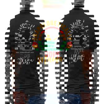 Junenth Unapologetically Dope Black Month History African Mens Back Print T-shirt | Mazezy