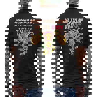 Keep Your Laws Off My Body Pro-Choice Feminist Abortion Mens Back Print T-shirt - Thegiftio UK