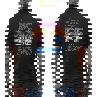 Keeper Of Gender Reveal Baby Announcement Thanksgiviing Mens Back Print T-shirt | Mazezy