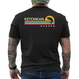 Ketchikan Alaska Souvenirs Men's T-shirt Back Print - Monsterry CA