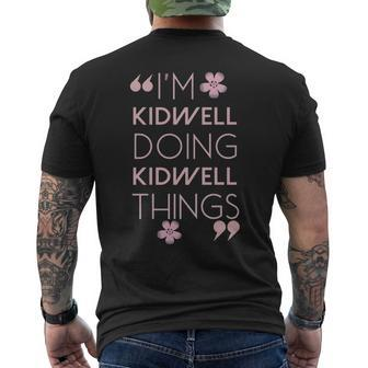 Kidwell Name Gift Doing Kidwell Things Mens Back Print T-shirt - Seseable
