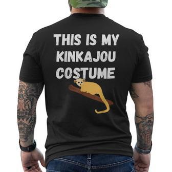 This Is My Kinkajou Costume Wildlife Animals Pet Men's T-shirt Back Print | Mazezy