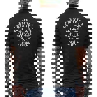 Knoxville Iowa Sprint Car Racing Dirt Track Racing Funny Gifts Mens Back Print T-shirt | Mazezy