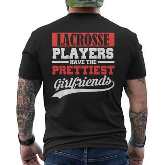 Lacrosse Players Have The Prettiest Girlfriends Mens Back Print T-shirt - Seseable