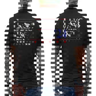 Lasso Kent 24 Funny Sports Mens Back Print T-shirt | Mazezy
