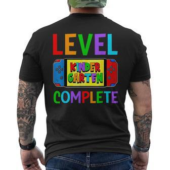 Level Complete Kindergarten Video Game Last Day Of School Mens Back Print T-shirt | Mazezy