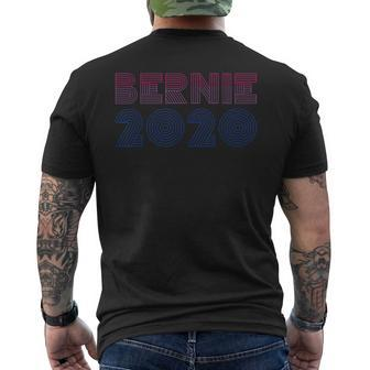 Lgbt Bernie Sanders 2020 Bi Flag Pride Lgbtq Gay Lesbian Mens Back Print T-shirt | Mazezy