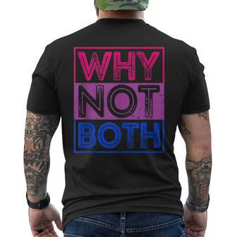 Lgbt Pride Month Bi Pride Bisexual Funny Lgbtq Support Mens Back Print T-shirt - Seseable