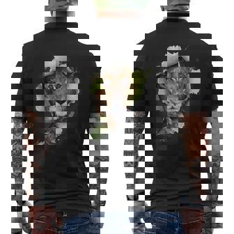 Lion Safari Animal Zoo Animal Lion Men's T-shirt Back Print | Seseable CA