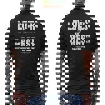 I Love Big Turkey Breasts On Thanksgiving Men's T-shirt Back Print | Mazezy