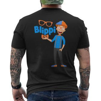 Love Blippis Awesome Idea Peace Blippis Funny Lover Mens Back Print T-shirt | Mazezy