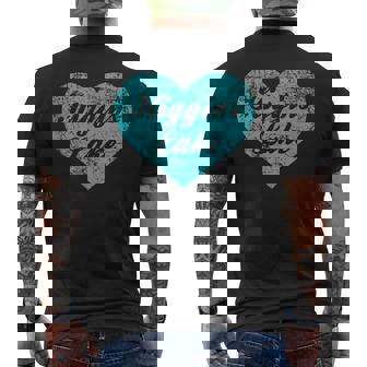 I Love Higgins Lake Michigan Camping Men's T-shirt Back Print | Mazezy