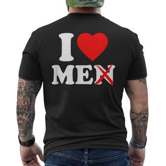 I Love Me Y2k - I Heart Me Y2k Mens Back Print T-shirt - Seseable