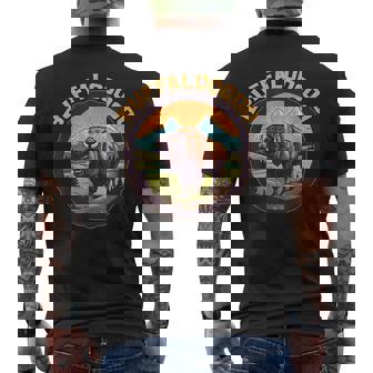 Lucky Buffalo Casino Slot Machine Buffalooooo Gambling Mens Back Print T-shirt - Seseable