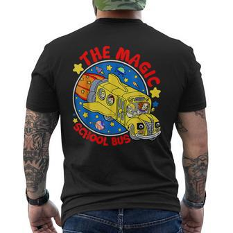 Magic School Bus Driver Funny Seatbelts Everyone Job Pride  Mens Back Print T-shirt