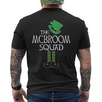 Mcbroom Name Gift The Mcbroom Squad Leprechaun V2 Mens Back Print T-shirt - Seseable