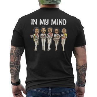 Melanin In My Mind Men's T-shirt Back Print - Thegiftio UK