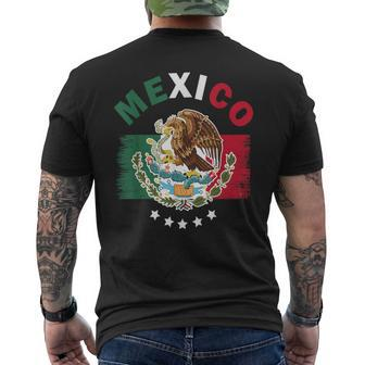 Mexican Independence Day Mexico Flag 16Th September Mexico Men's T-shirt Back Print - Seseable