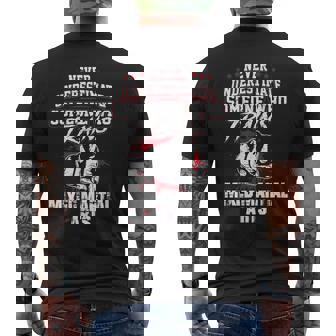 Mixed Martial Arts Never Underestimate Someone Men's T-shirt Back Print | Seseable UK