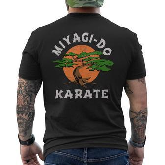 Miyagido Karate Funny Karate Live Vintage Karate Funny Gifts Mens Back Print T-shirt | Mazezy