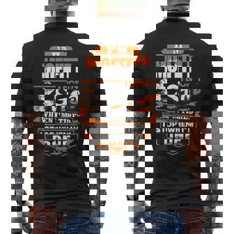 Moffitt Name Gift Im Moffitt Mens Back Print T-shirt - Seseable